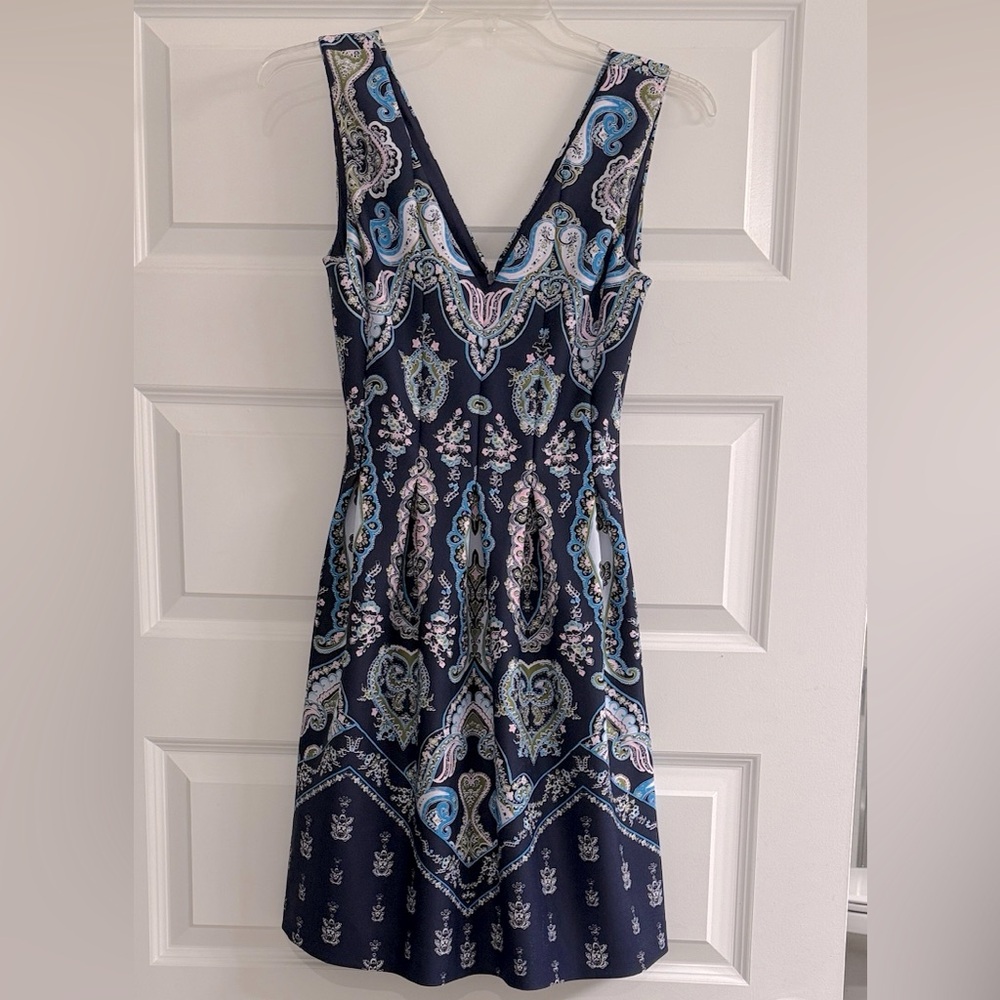 Vince Camuto paisley floral dress size 0
